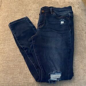 Ny & Co Distressed Blue Jeans